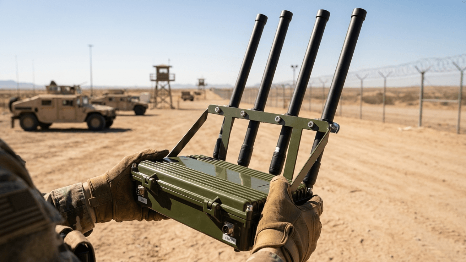 Complete C-UAS anti-drone integrated system by RF Apex