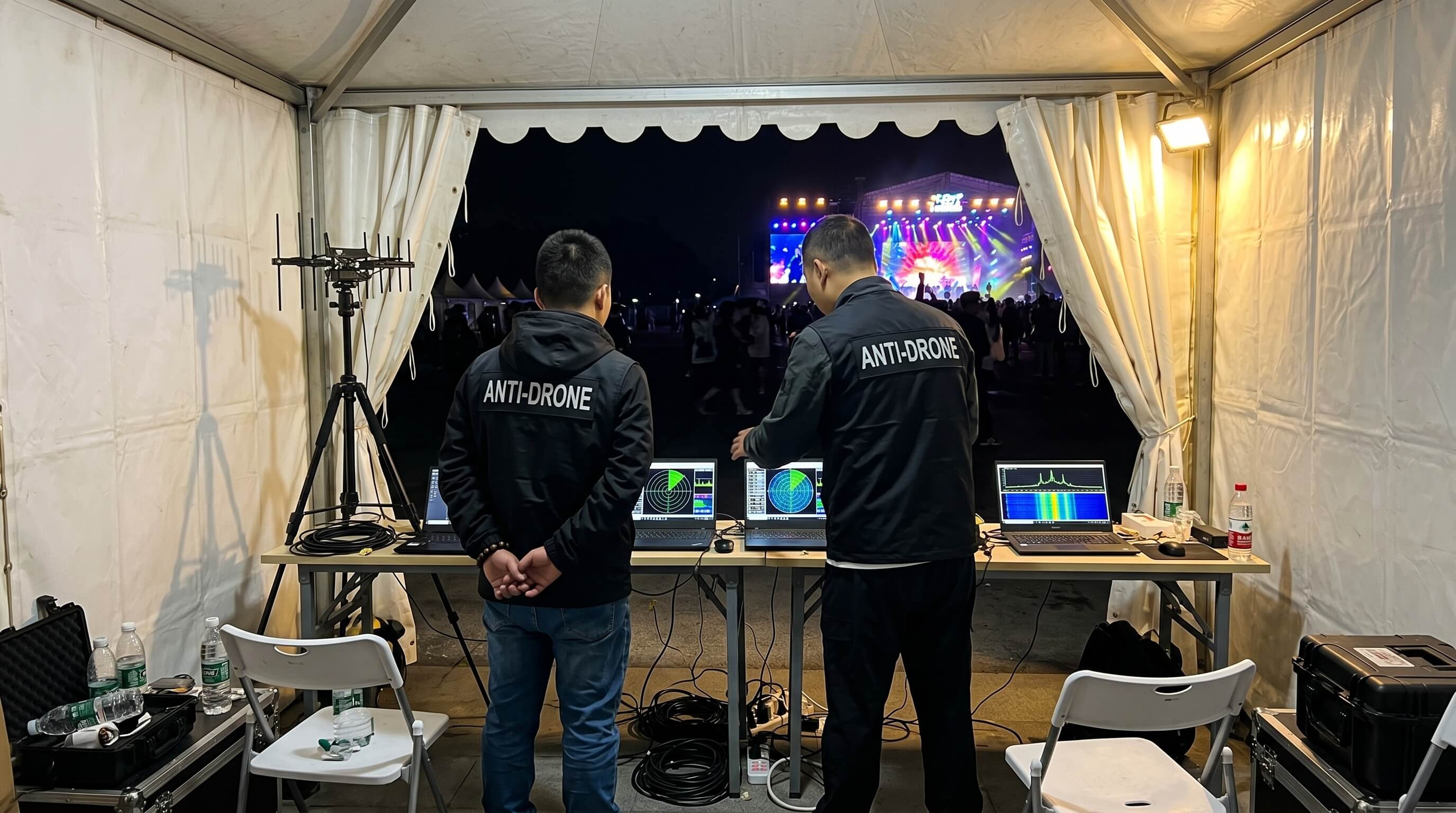 Concert Anti-Drone Deployment - Command Center