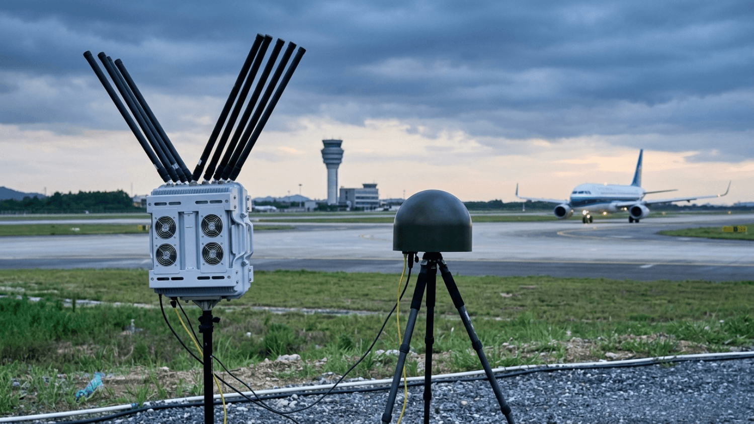 International Airport Anti-Drone Defense System